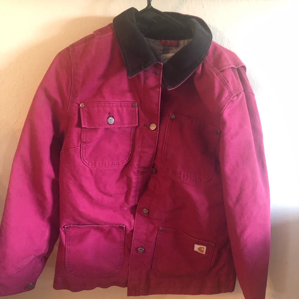 Adorable carhartt jacket! Basically new